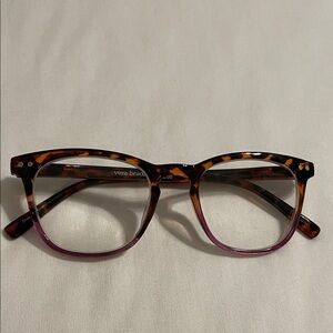 Vera Bradley Tortoise and Purple Glasses